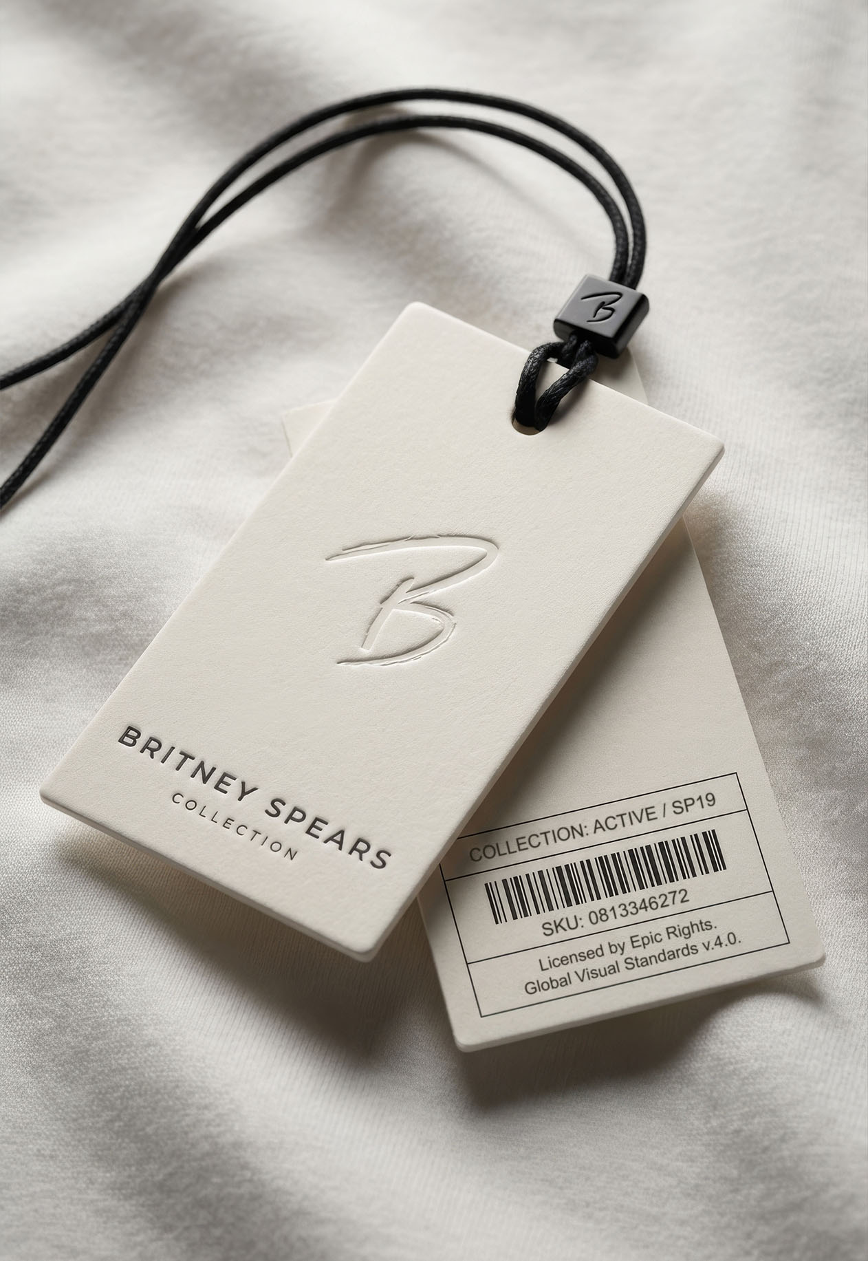 britney clothing tag